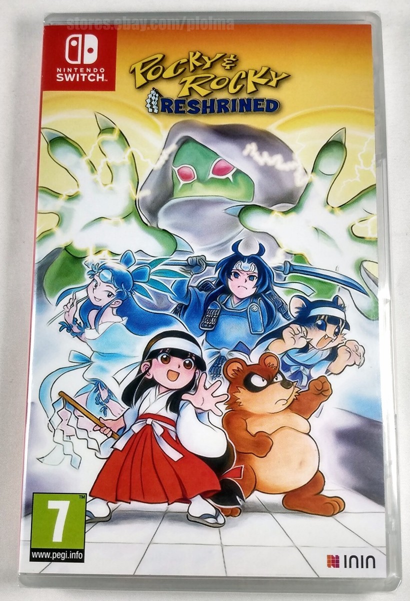 POCKY & ROCKY RESHRINED Brand New NINTENDO SWITCH Game EU (English