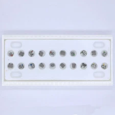 20 kits Dental orthodontic sandblasted bracket brace standard roth 0.022" 3 hook