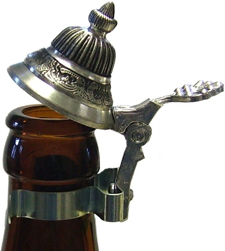 Flaschendeckel, Zinn, Bierflaschen Zinn Deckel,Bierflaschendeckel - Bild 1 von 1