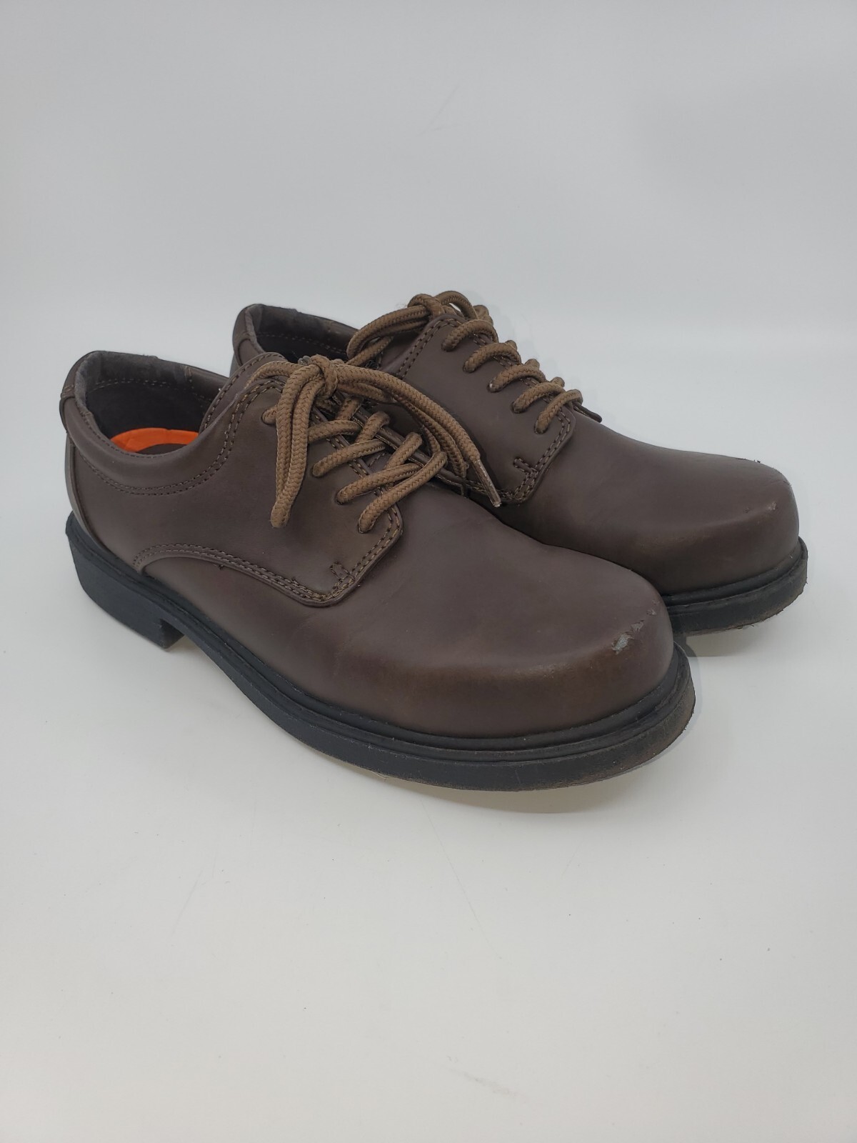 SAOLA Scarpe eleganti per ragazzi taglia 3 medie * CUCCIOLI SILENZIOSI *DYLAN * scarpe Oxford● usate con indossare sui piedi.