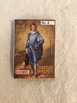 Vintage Paket The Blue Boy Crewel Nähnadeln