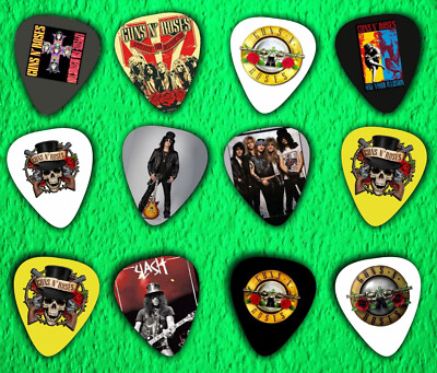 Guns N Roses  Guitar Picks Set of 12