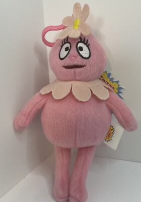 YO GABBA GABBA FOOFA PLUSH BACKPACK CLIPS CHANGE PURSE. NWT 2014