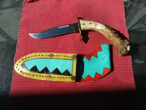 Buck Knives Stainless Steel Blade Collectible Modern Custom & Handmade Fixed Blade Knives