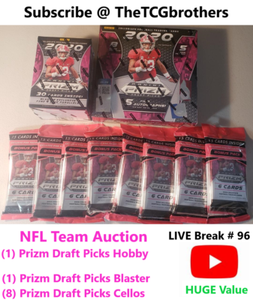 Tennessee Titans Live Break # 96 Prizm Draft Picks Hobby &hellip;