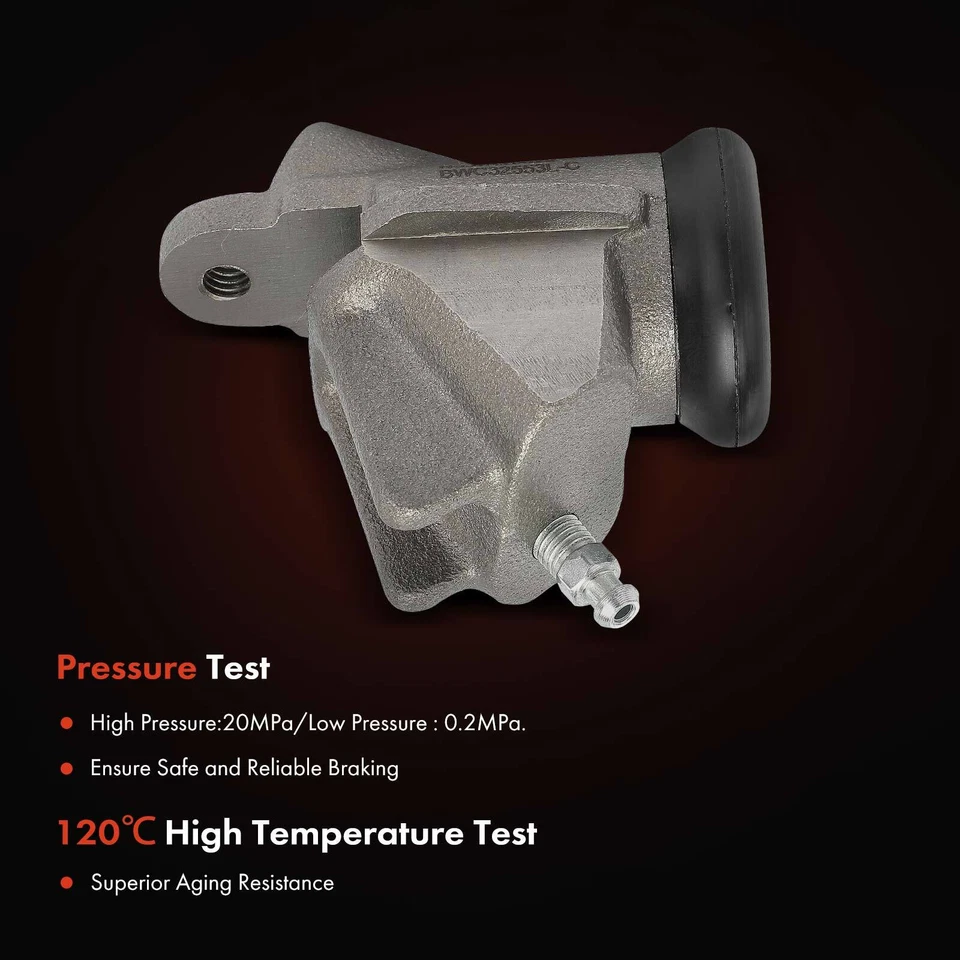 Cilindro de rueda de freno de tambor inferior del conductor delantero para Plymouth Suburban Custom 1959 Foto 4 de 4