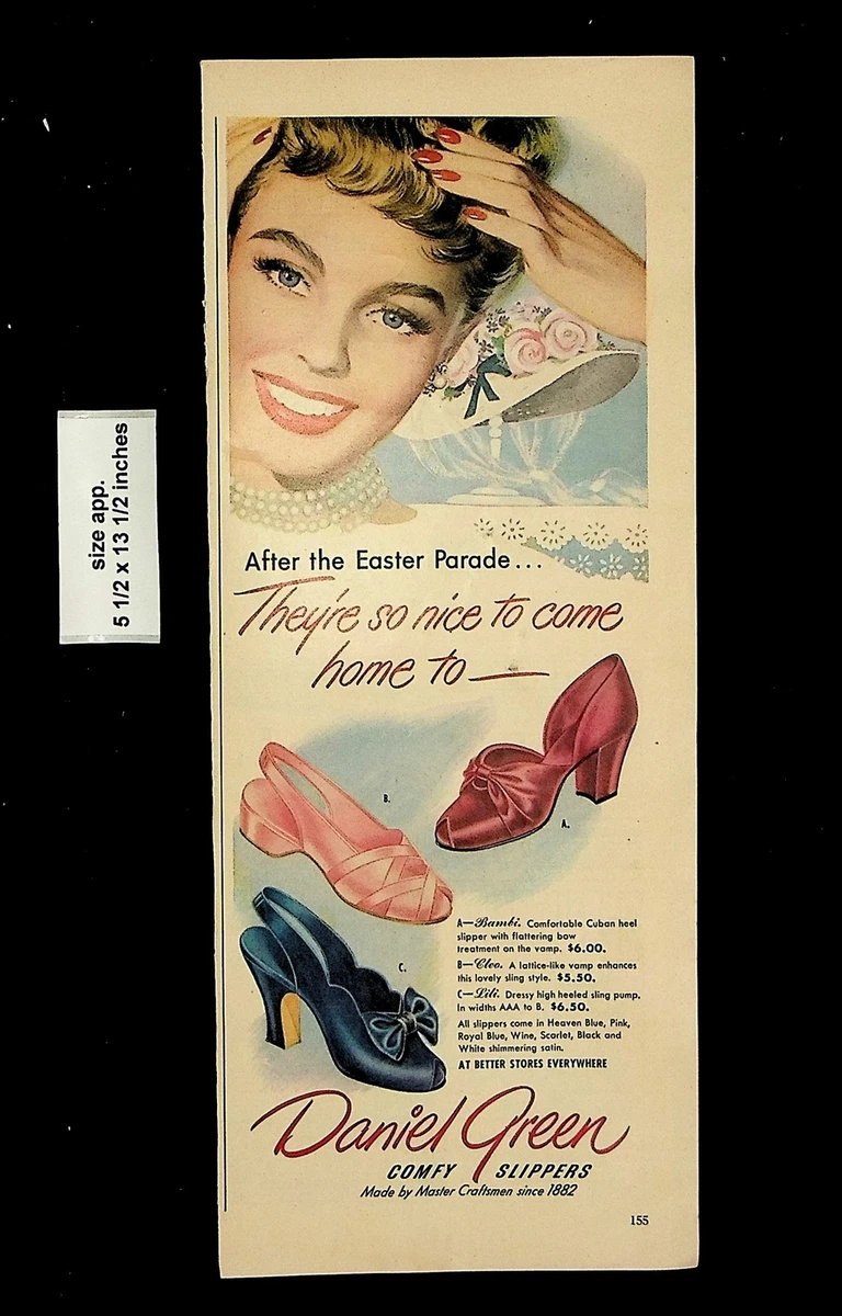Vintage daniel green slippers sale