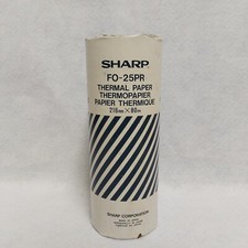 Sharp FO-25PR Thermal Paper 216mm X 80m New Old Stock Sealed