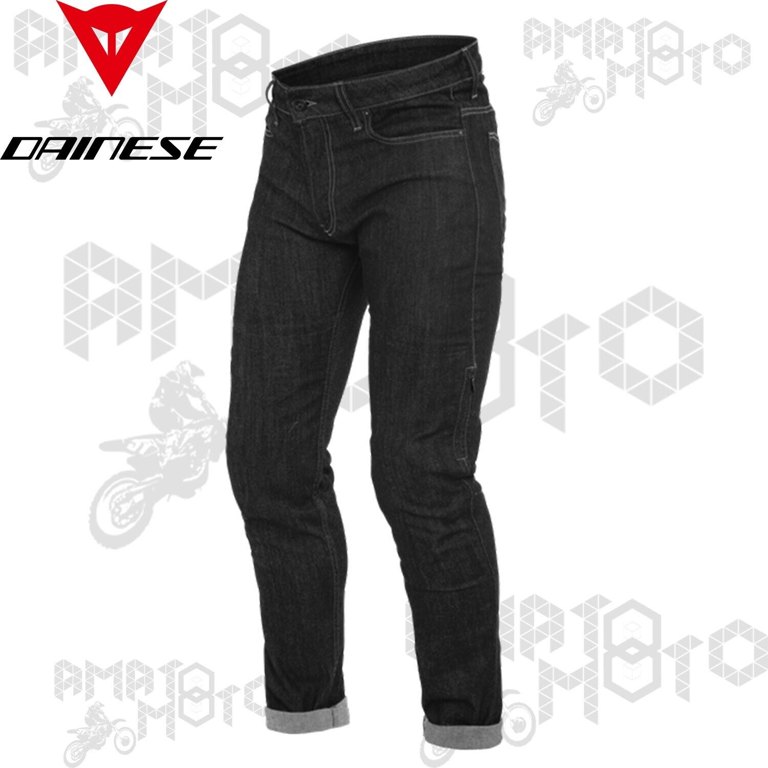 PANTALONI JEANS UOMO MOTO DENIM SLIM TEX PANTS CON PROTEZIONI OMOLOGATI CE