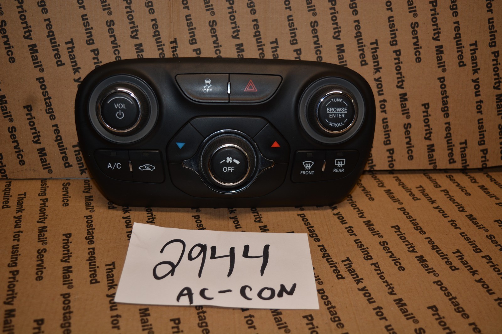 13 14 15 16 Dodge Dart AC and Heater Control Used Stock #2944-AC 