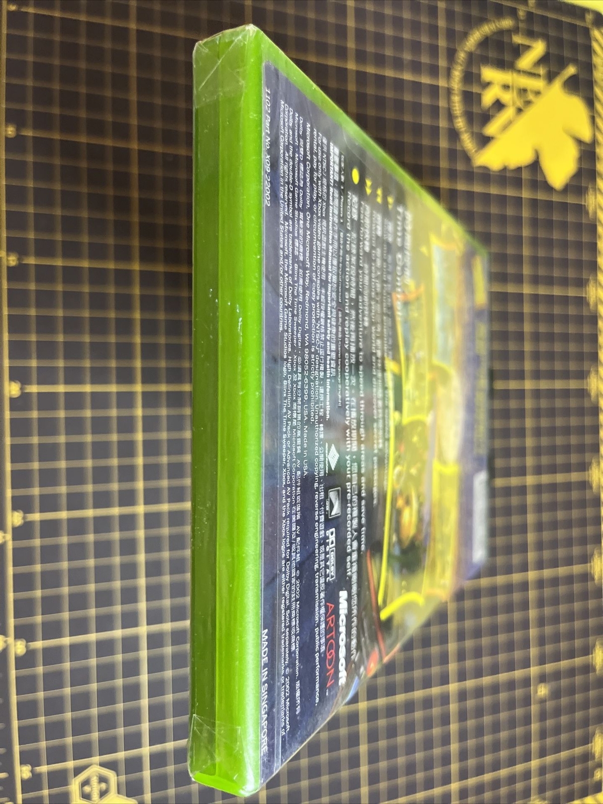 Blinx The Time Sweeper Microsoft Xbox Asia English FACTORY Blinx The Time Sweeper Microsoft Xbox Asia English FACTORY