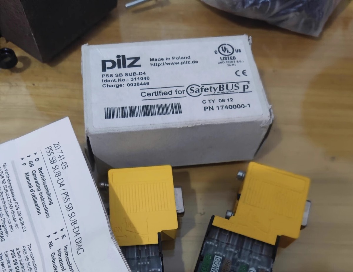 NEW Pilz 311040 PSS SB SUB-D4 connector fedex or DHL | eBay