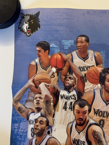 Minnesota Timberwolves NBA SGA Poster lot of 3 Christian Laettner 2011-12 team - Picture 10 of 19