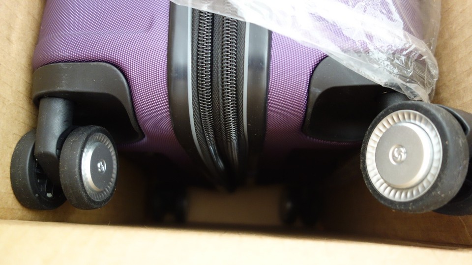 Samsonite Ziplite 5 Hardside Carry on Luggage Spinner Purple 20" S279.99 eBay