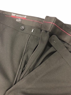 mens big and tall pleated dress pants Oak Hill Easy Stretch Pleated Dress Pants Navy 46 x 32