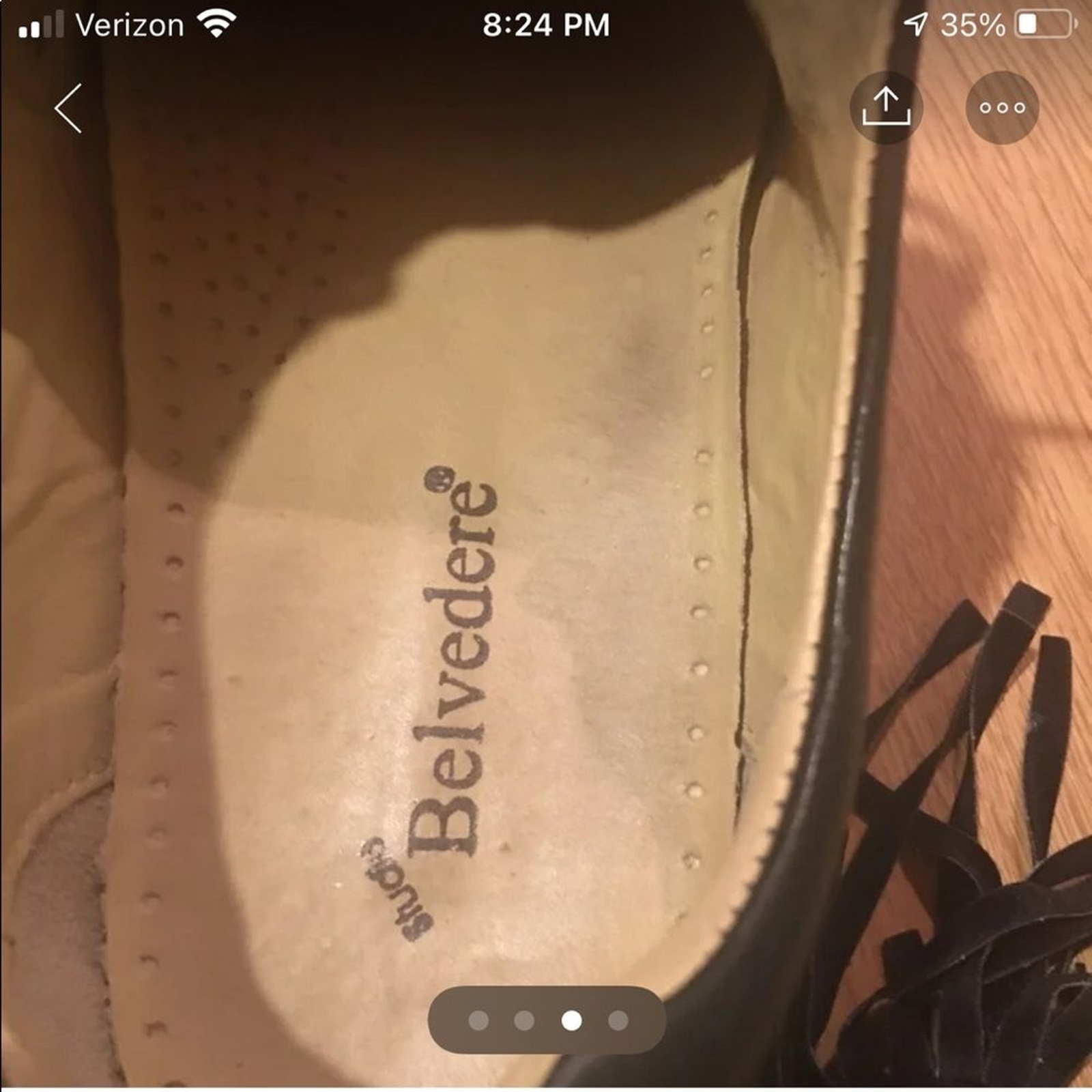 SAOLA Belvedere Studio Bay Bridge scarpe da uomo in pelle