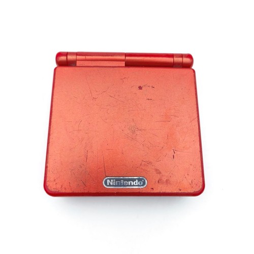 Nintendo Game Boy Advance Sp Rosso Ags 001 Console Con Caricatore Ottimo - Foto 5 di 8