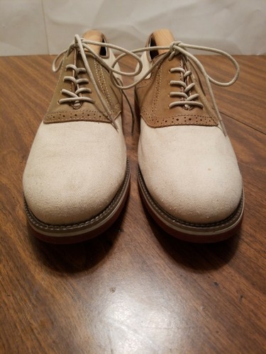 G.H.BASS&CO LEATHER & FABRIC UPPERS MAN MADE SOLE SIZE 11.5/D/ OXFORD - Picture 10 of 12