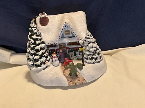 Thomas Kinkade Painter of Light A First Responder's Christmas Teleflora