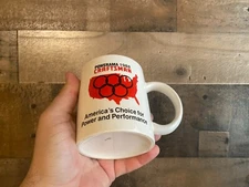 Powerama Craftsman Coffee Mug VTG 1988 Drink Sears Power Performance Olympics