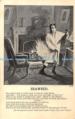 R383687 Sea Weed Eines Nachts fühlte ich mich so kalt im Bett, dass ich meine Frau Maria Fred Earle weckte