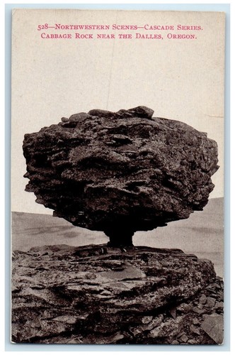 c1910 Northwestern Scenes Cascade Series Cabbage Rock Dalles Oregon OR ...