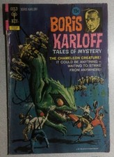 BORIS KARLOFF TALES OF MYSTERY #42 (1972) Gold Key Comics horror VG+