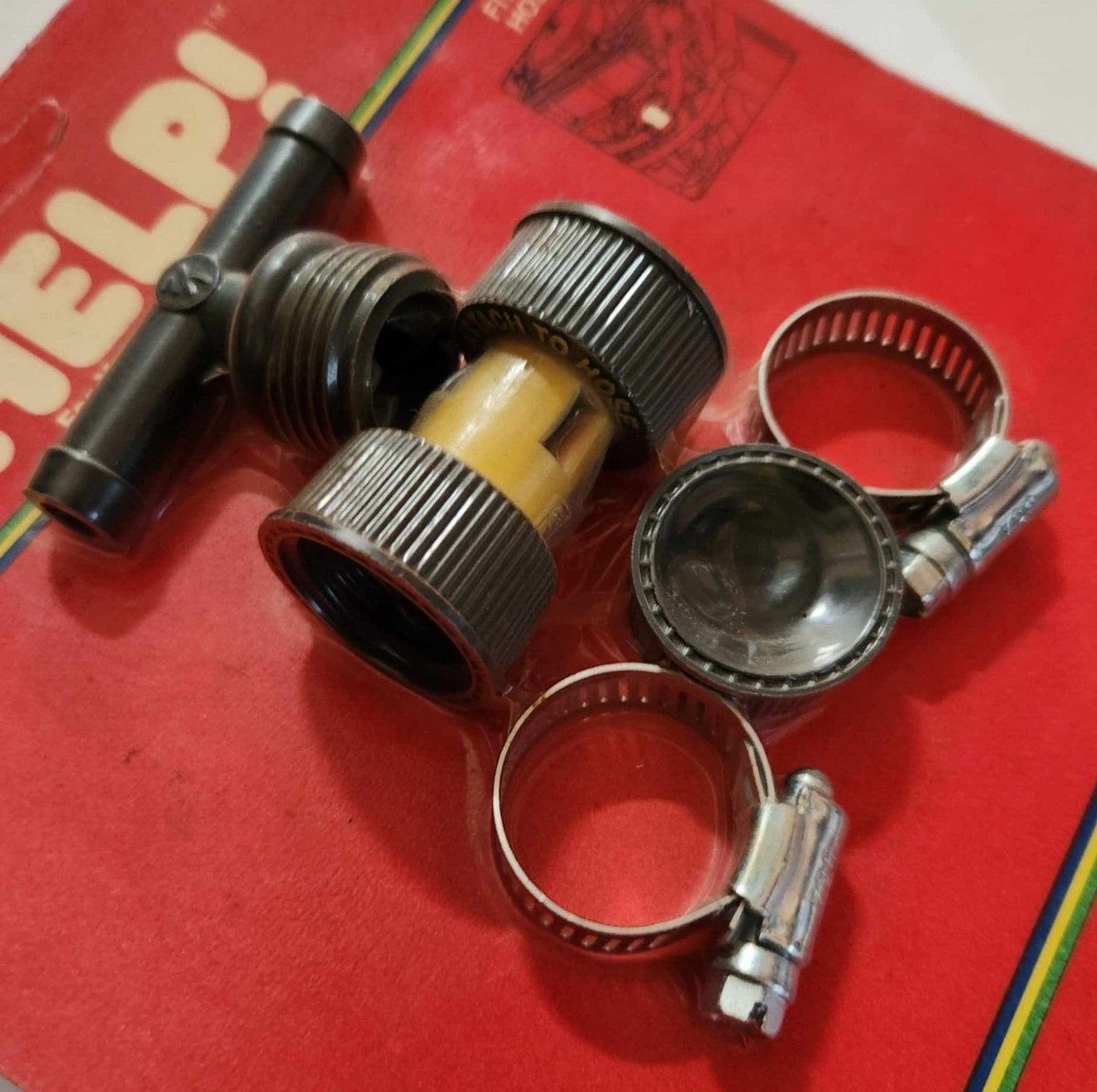Help Universal Hose Tee Coolant Service Kit - For 1/2'' Hose Flush