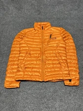 Mountain Hardwear 800 Down Nitrous Light Puffer Full Zip Jacket Orange Men Small