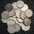 NETHERLANDS 1928 1929 1931 1939 1 GULDEN KM161 Silver .720 13x