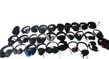 Lot of 30 wired Different Brands Headphones - Free Shipping.