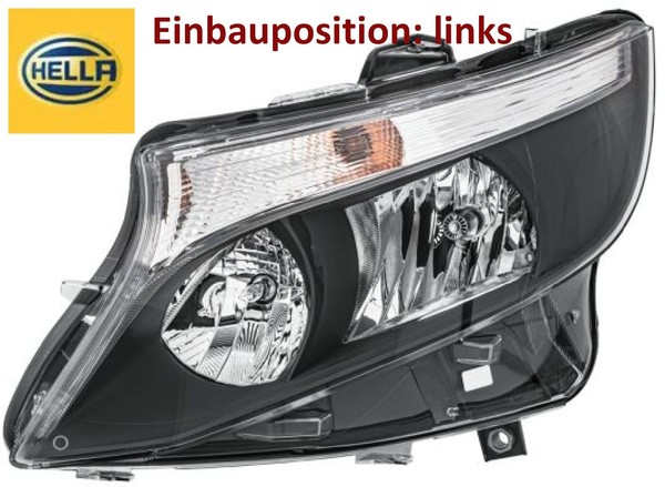 Hella 1EL011284-511 Hauptscheinwerfer Links Scheinwerfer Frontscheinwerfer-image