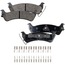 Rear Semi-Metallic Brake Pad Set For 1994-1998 Jeep Grand Cherokee