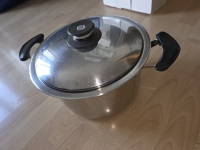 AMC  Topf, Kochtopf mit Deckel und 6 L 24cm Durchmesser Alt Modell  - Bild 1 von 4
