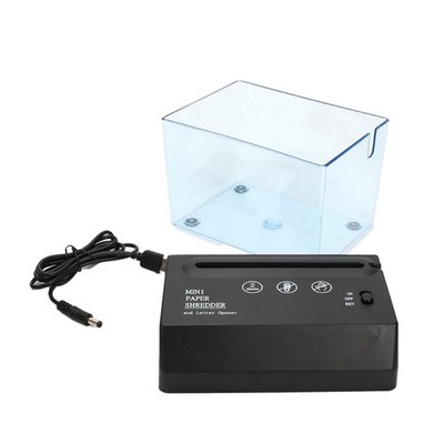 3X(Tragbares, Elektrisches -Papierschneidegerät mit USB-Akkubetrieb für Dok8842