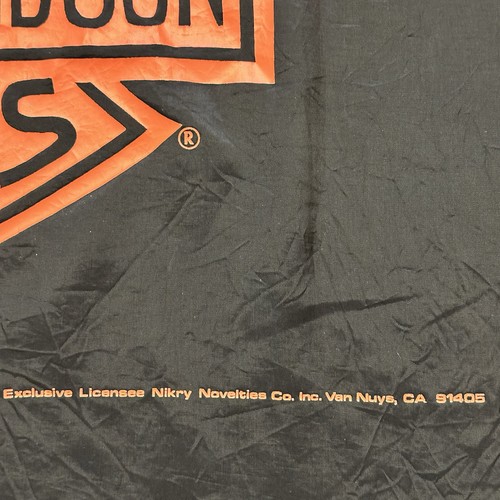 Vtg (1984) Officially Licensed Harley Davidson Banner Tapestry Eagle 42” - Rare - Picture 6 of 8