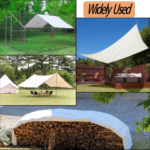 Chicken Coop Cover Waterproof and UV, 11.3 * 6.3 FT Chicken Run Cover for Win... - Picture 5 of 5