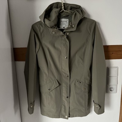 Rainwear Authentic Outerwear for every Day Damen Regencjacke Grün Gr. 36