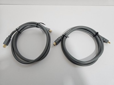 Cisco CAB-2HDMI-1.5M-GR 6  Hdmi Cable Lot of 2