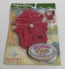 NEW Fisher Price Briarberry Bear Berry Wear Hot Pink Hoodie Sweater Outfit Set