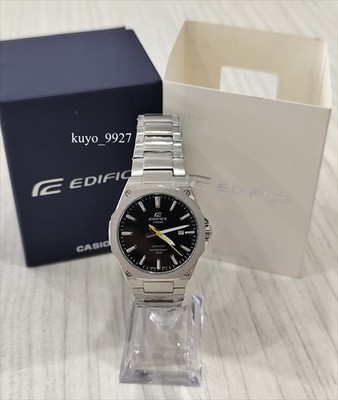 Casio Edifice Men's Black Dial Stainless Steel Sports Watch EFR-S108D-1AVUEF