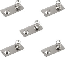 Heyiarbeit 20Pcs Battery Springs AA Metal Contact Plate Replacement Positive to