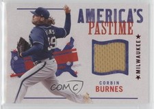 2022 Panini Chronicles America's Pastime Swatches Red Corbin Burnes #APS-CB 0e2x