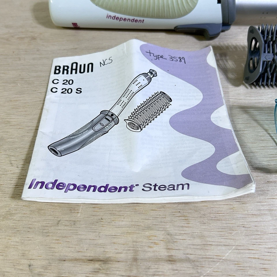 BRAUN Independent C20 Portable Cordless 1” Curling Iron Butane Off Grid Camping - Image 2 of 4