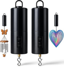 2 Pack Wind Spinner Motor Hanging Display Motor Battery Operated 24 RPM Rotating