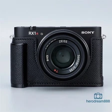 Leather Half Case For Sony RX1RM3 RX1R3 Metal Camera Insert Milicase Handmade