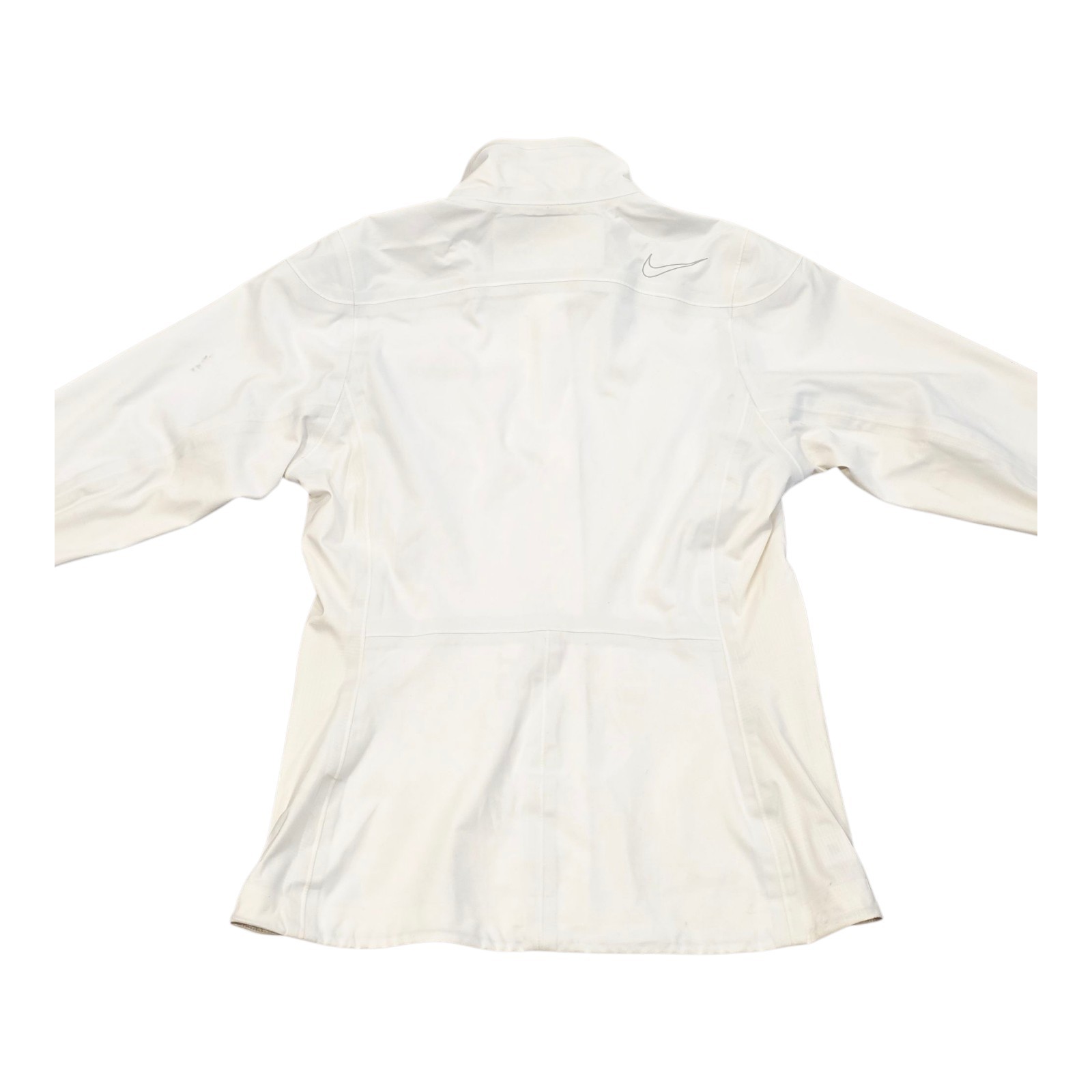 Women's Nike GoIf Off-White Storm Fit Elite Lightweight Full Zip Jacket Sz Small thumbnail 2