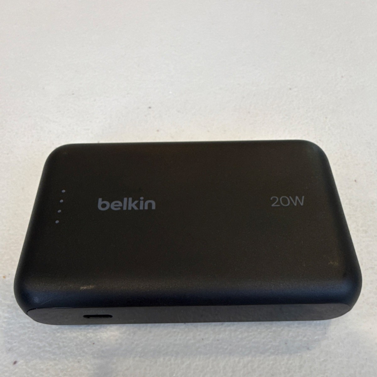 Belkin BoostCharge 10K 20W Power Bank Black with Integrated USB-C Cable |  eBay