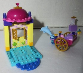 LEGO Juniors Loose Lot 10723 Ariel's Dolphin Carriage W/ Flounder INCOMPLETE SET