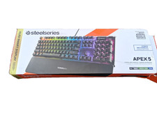 SteelSeries Apex 5 RGB Mechanical Gaming Keyboard in Box